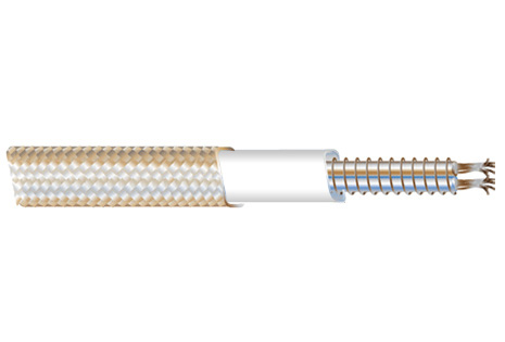 PVC Parallel Heating Cable + Metal Braid